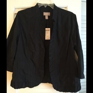 Chico's black light jacket.
